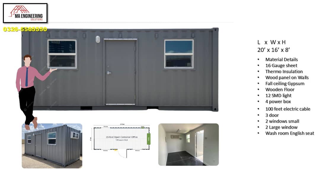 porta cabin portable container 1