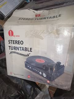 stereo Turntable available