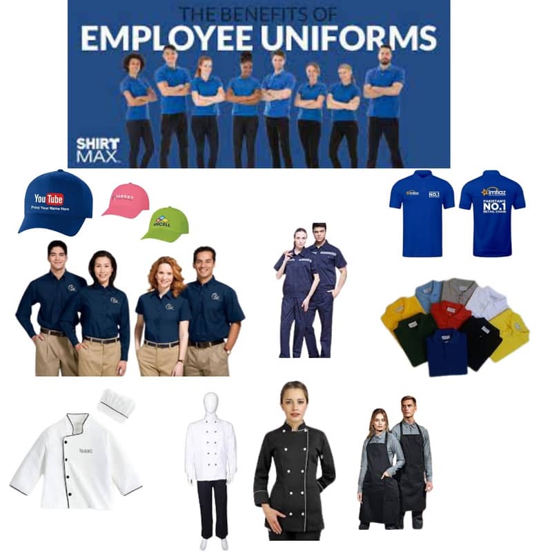 Uniform, Workwear, Polo tshirt, T-shir, Trouser, Printing 19