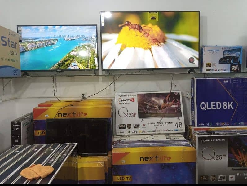 55 INCH LED TV ANDROID TV LATEST MODEL 3 YEAR WARRANTY 03221257237 0