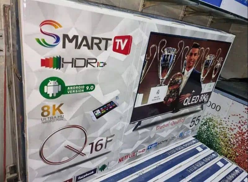 65 INCH LED TV ANDROID TV LATEST MODEL 3 YEAR WARRANTY 03221257237 2