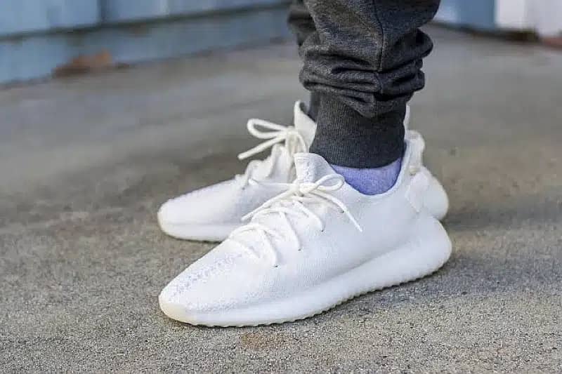 Adidas Yeezy Shoes White 1