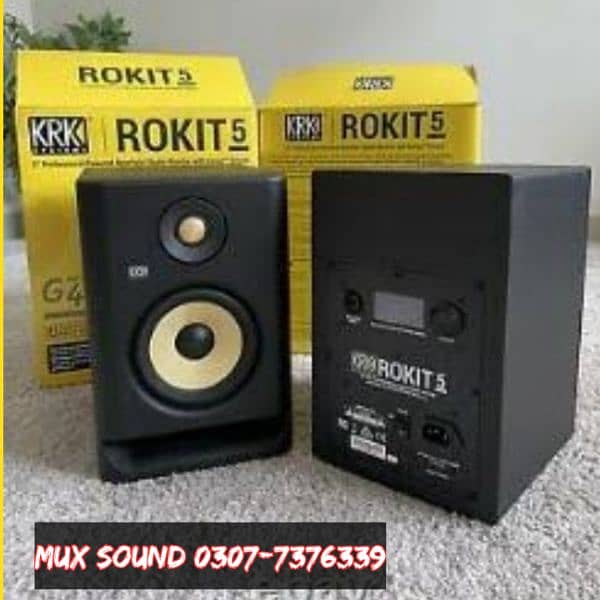 Krk Rokit 5 G4 Active Studio Monitor Speaker 0