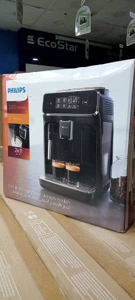 PHILIPS COFFEE MAKER FULL AUTOMATIC BEANS TO CUP 2200 SERIES 2