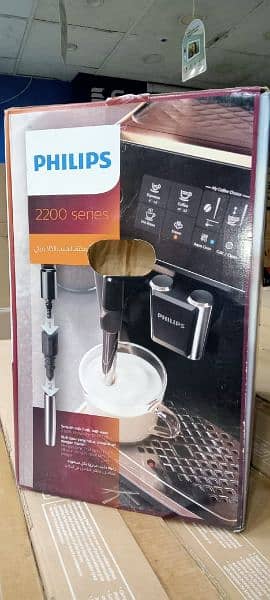PHILIPS COFFEE MAKER FULL AUTOMATIC BEANS TO CUP 2200 SERIES 3