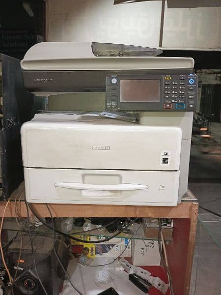 Ricoh MP 301 photocopy and printers 1