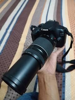 CANON DSLR 1200D + 75-300 LENSE