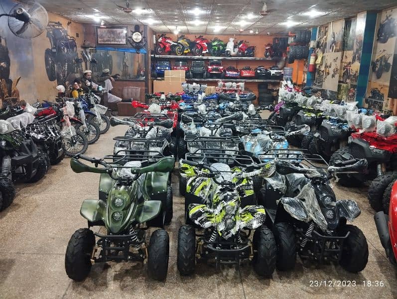 110cc ATV quad bike 5 to 12 year size for sale delivery all Pak 0