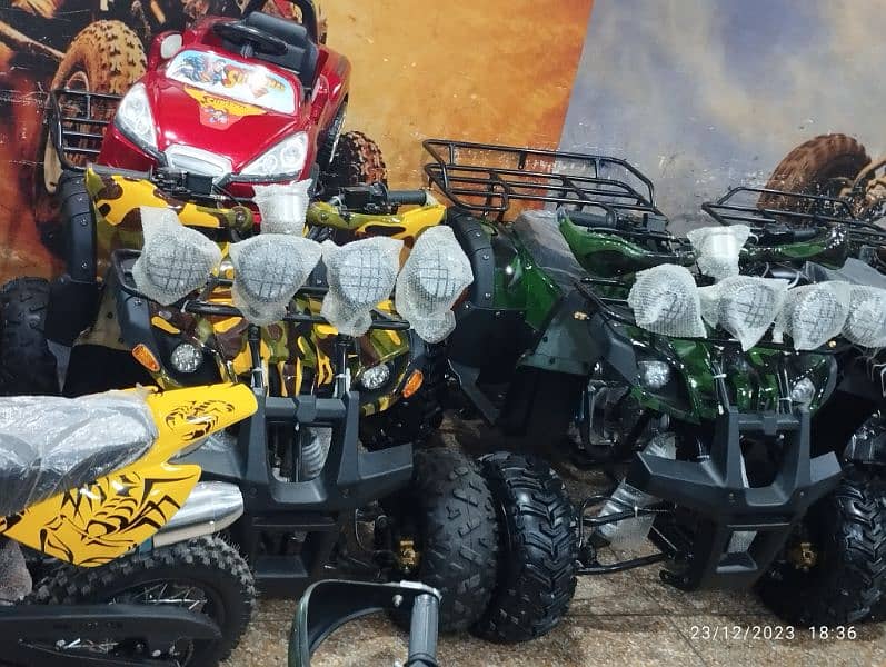 110cc ATV quad bike 5 to 12 year size for sale delivery all Pak 13