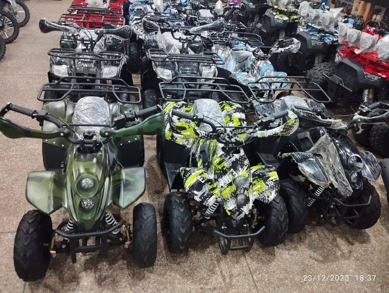 110cc ATV quad bike 5 to 12 year size for sale delivery all Pak 14