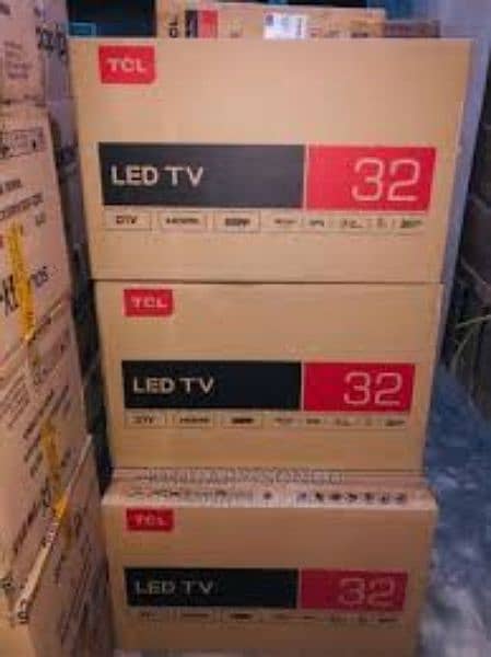 32"inch tcl 4k UHD Led Tv Box Pack call. 03227191508 0