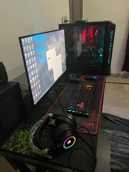complete gaming setup need to urgent sell 8