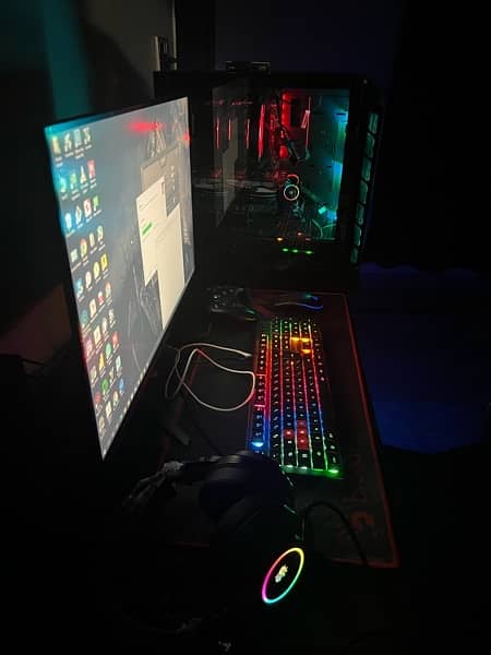 complete gaming setup need to urgent sell 9