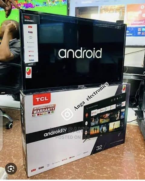32 INCH TCL ANDROID LED 4K UHD IPS DISPLAY 3 YEAR WARRANTY 03221257237 3