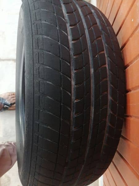 Danlop tyres 205 65/15 (Four tyres) 5