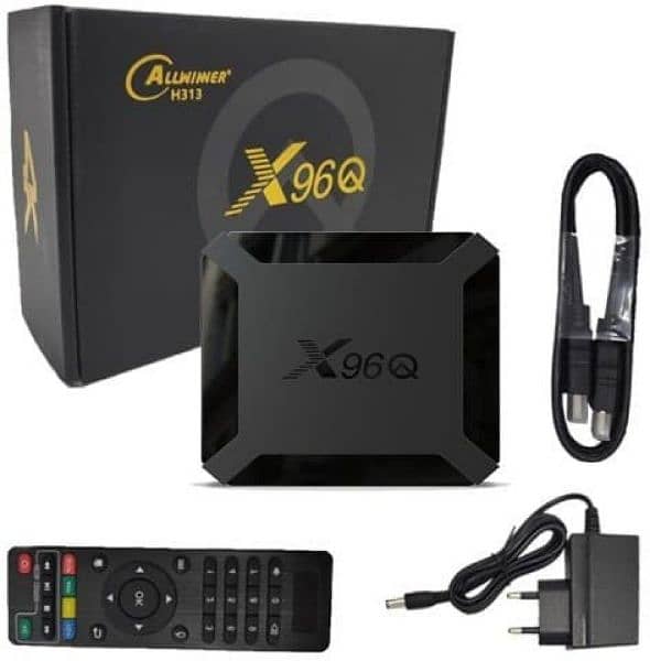 X96Q TV BOX 4GB 64GB new android 13  2024model 0