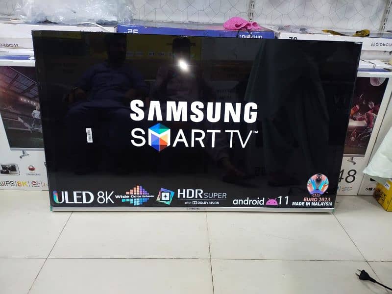 55" INCH Android led Tv UHD 4k Model 2024 (32" 42" 48" 65" 75" 86") 10