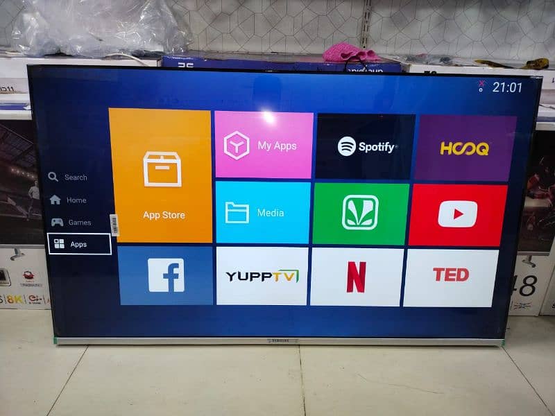 55" INCH Android led Tv UHD 4k Model 2024 (32" 42" 48" 65" 75" 86") 0