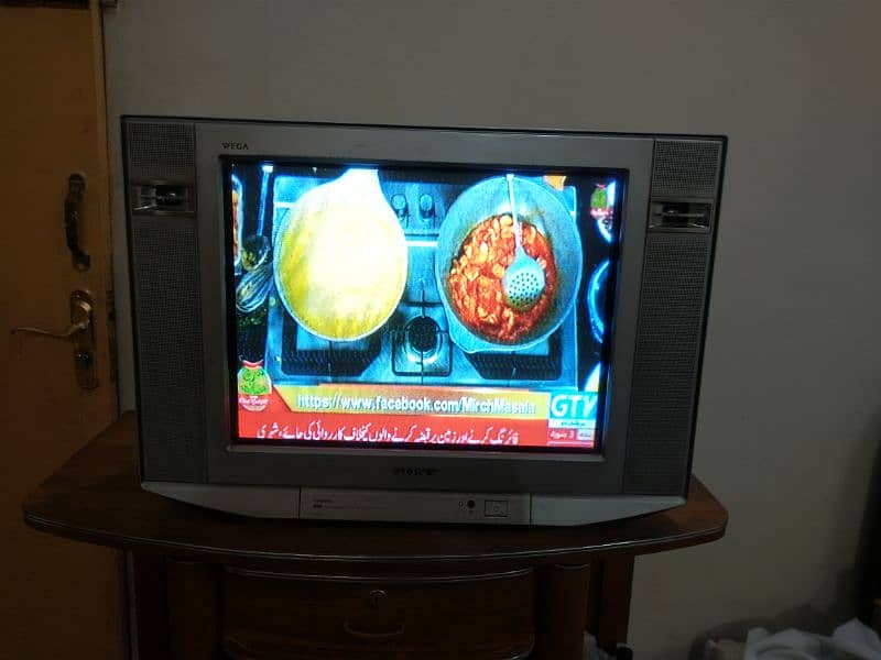 SONY 21 INCH  T V WITH TROLLEY 3