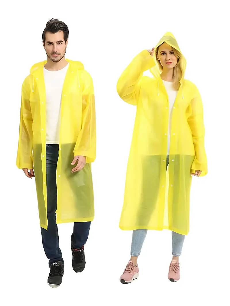 Rain coat Barsati Vinyl Raincoat hood 3