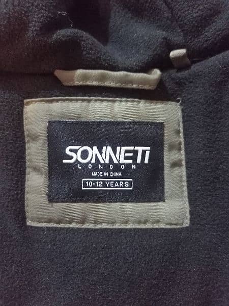 Sonneti puffer jacket of kids 10-12 years. Sonneti London 3