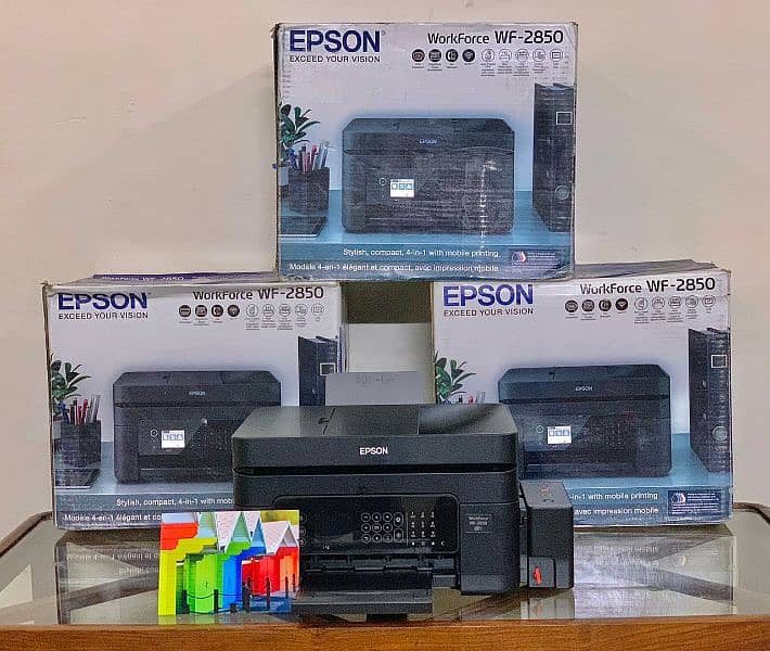 Epson Inktank Branded Printer All in one Wireless with LCD 2