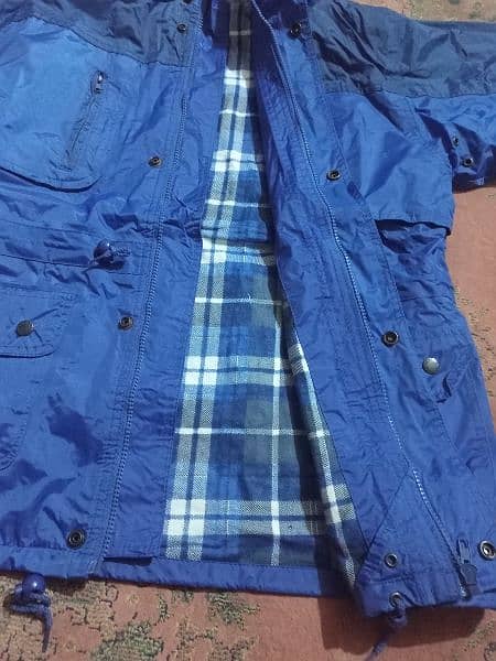 Waterproof jacket for 11/12 years old kids 100% nylon outside 1