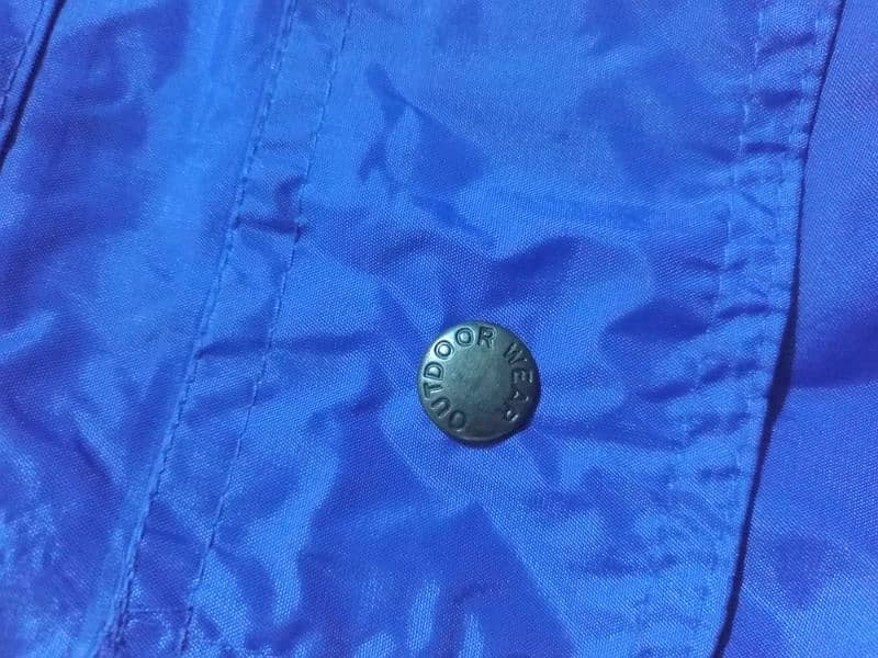 Waterproof jacket for 11/12 years old kids 100% nylon outside 4