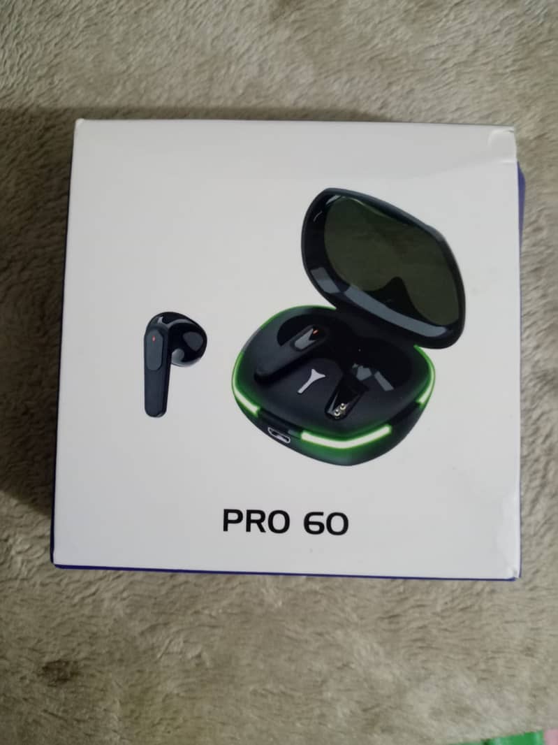 M19 & Pro 60 Wireless Chargable Earbuds Talk Time 6 Hrs Brand New 2