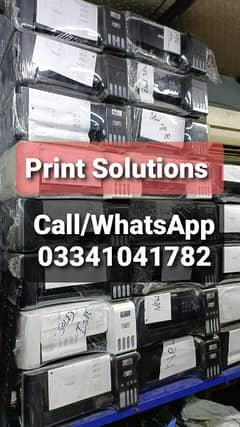 Epson Color/Bw Printers all in one Available 0