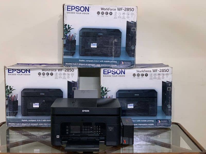 Epson Color/Bw Printers all in one Available 8