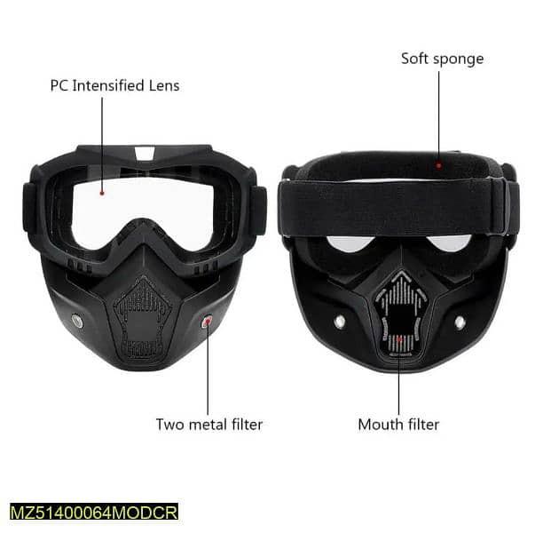 motorcycle dustproof motocross glasses 2