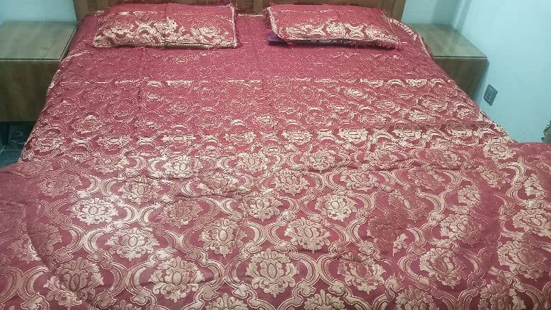 Bridal Bed Set with polyester quilt 0