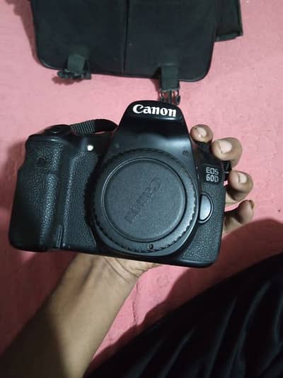 Canon 60D with lenses and bag