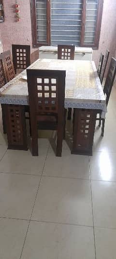 8 chairs dinning table