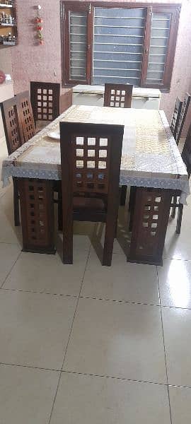 8 chairs dinning table 1