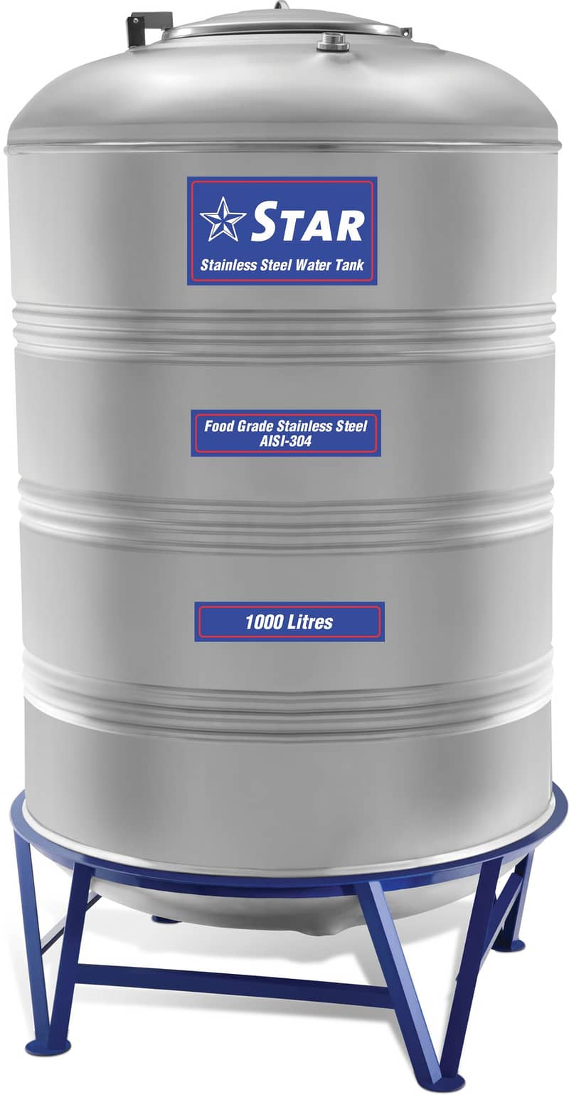 Water Tank Stainless Steel 1000 Litres/Water Storage Tanks/Water Tanks 0