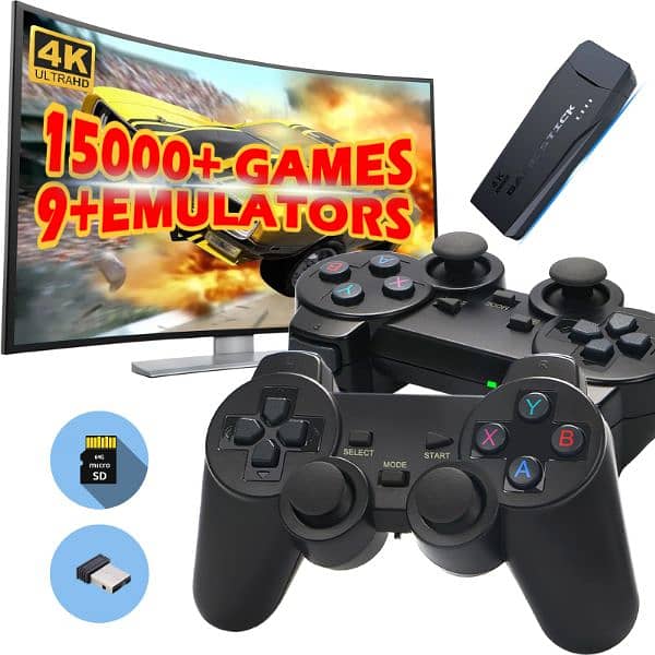 NEW GAME STICK 15,000 GAMES IN LOW PRICE HURRY UP ORDER NOW. . ! 8