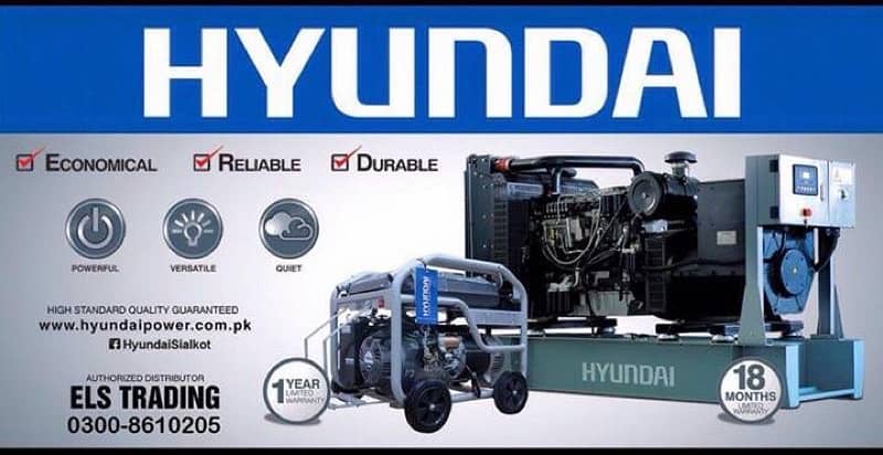 Hyundai Generator’s  & Power Tools 7