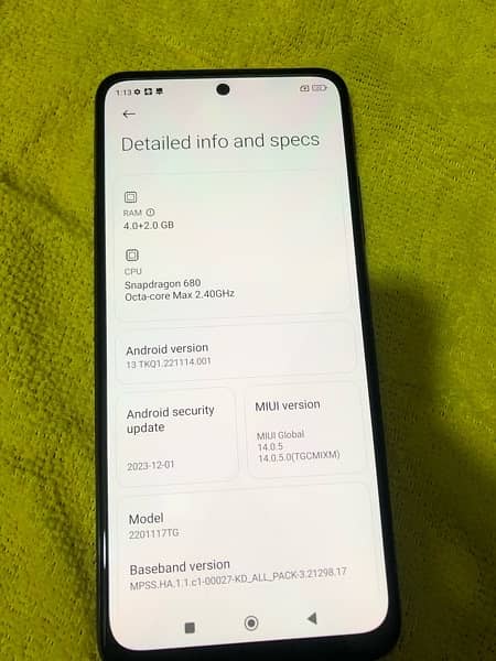 Xiaomi Redmi Note 11 9