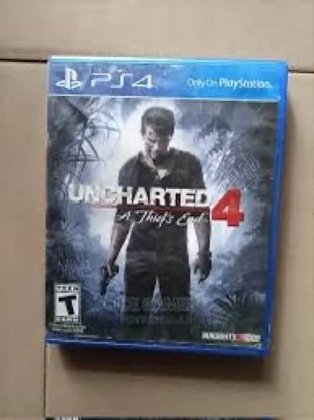 Uncharted 4: A Thief's End , PS 4 3