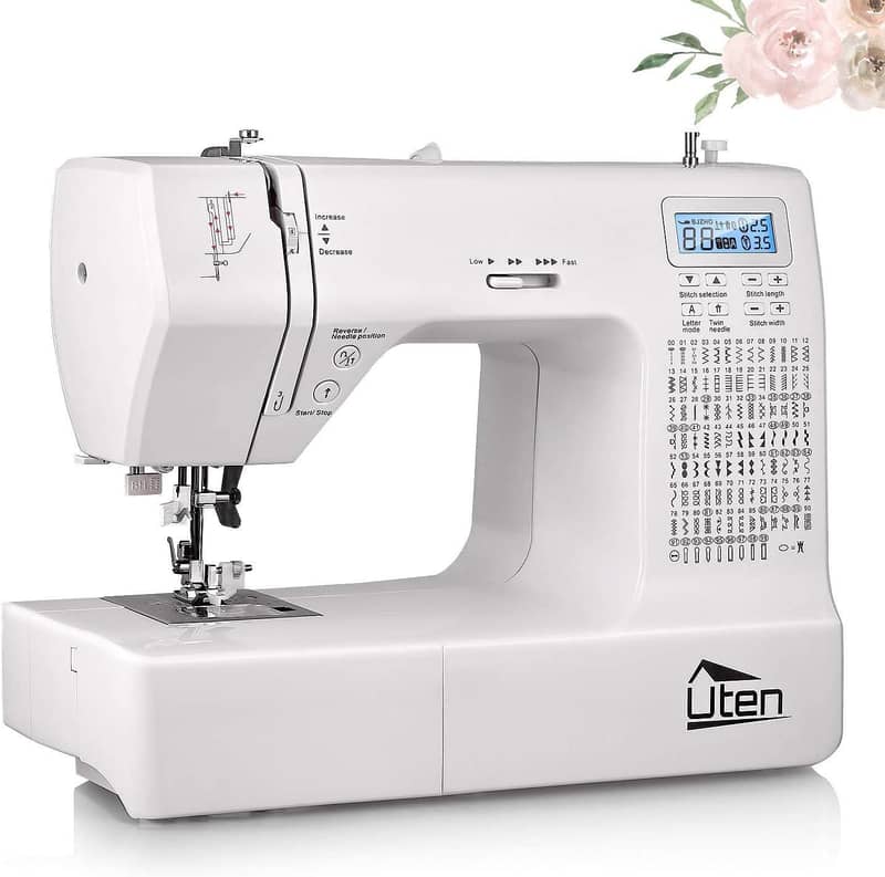 Uten Computerized Sewing Machine Portable Electronic 0