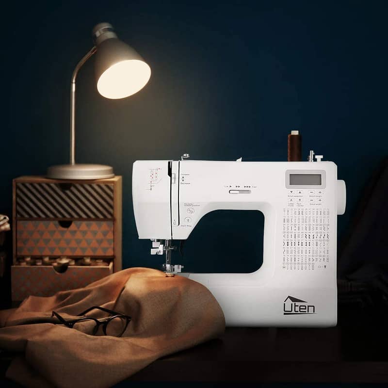 Uten Computerized Sewing Machine Portable Electronic 5