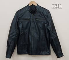 Leather jacket for men