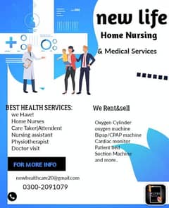 Home Nursing Care, Physiotherapy Services 03002091079