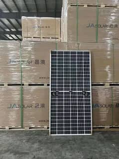 JA 580 watts tier 1 bifaciel Solar Panel with documents / Solar Panel