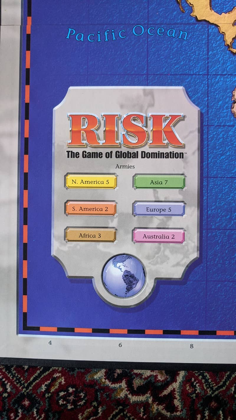 Risk Board Game Original 10/10 --- 100% Original (Not local) 7