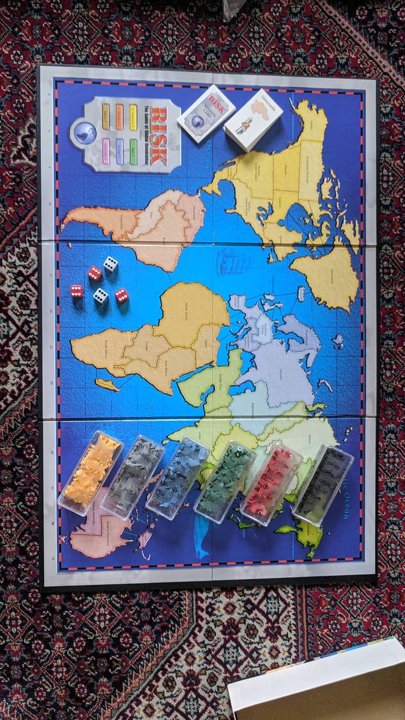Risk Board Game Original 10/10 --- 100% Original (Not local) 9