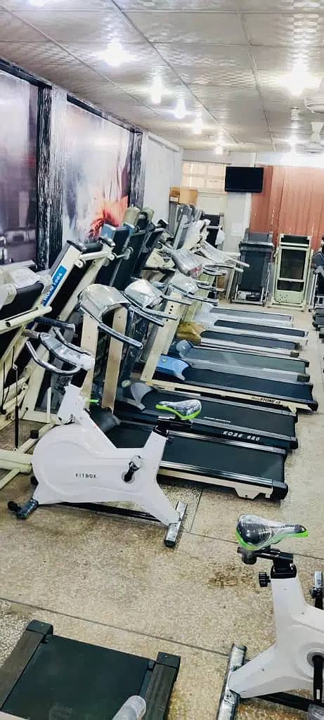 Treadmill Cycle Ellipticall Running Machine Exercise Spine Bike 3