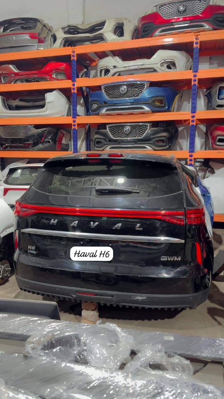 Chery Tiggo Bumpers Roof Diggi Front Back Lights FOG Lamps Bonnets 2